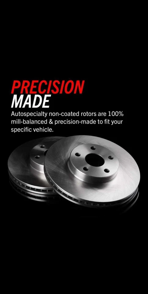 Honda Acura Cr-v- RDX Rear Power Stop Crk206 Brake and Rotor Pair - Image 4 of 4