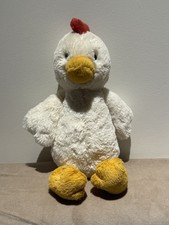 Jellycat Medium Bashful Chicken Excellent Condition New Without Tags Retired