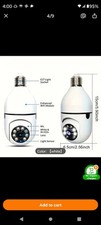 NEW Wifi Panorama Camera Real Time Remote Viewing 360  2-Way Audio-Night Vision