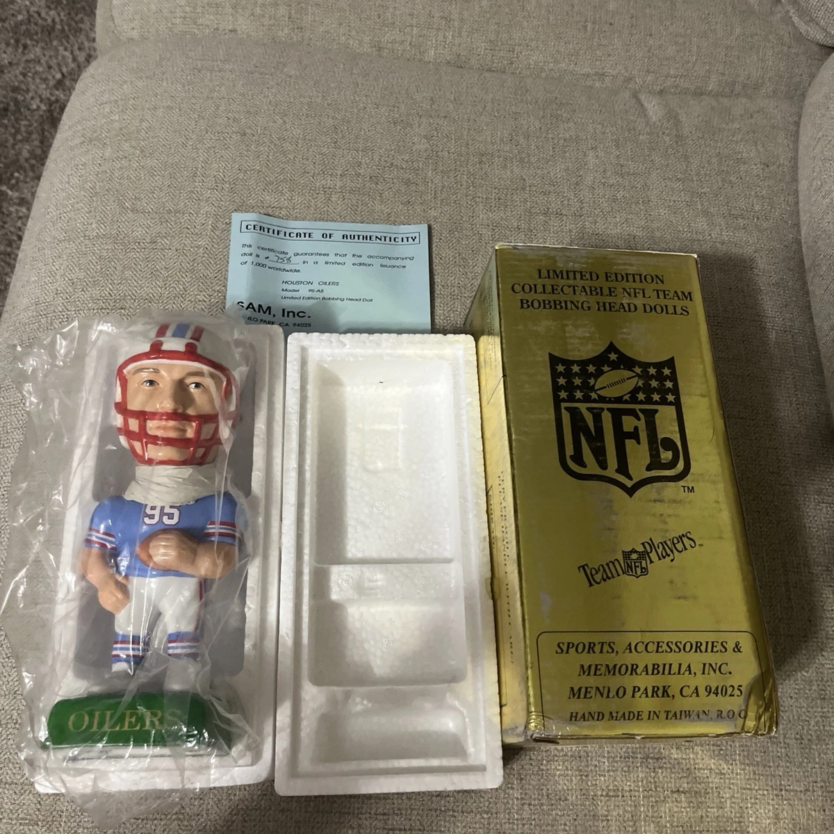 MLB SAM's Bobbling Head Doll 1995 カルリプケン Sammy Sosa MLB