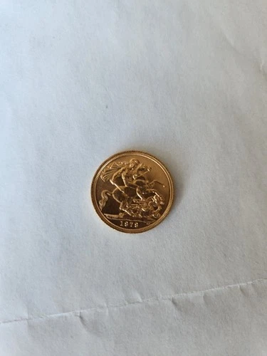 1979 Sovereign British Coin Queen Elisabeth II , gold coin,