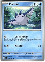 Mantine 032/132 Mega Evolution Common