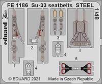 Su-33 Seatbelts Steel - Minibase - / 1:48 - Eduard FE1186