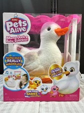 Pets Alive Mommy Duck  Baby Surprise by ZURU Nurturing Play Surprise Hatching