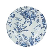 6 pcs 13" Floral Design Plastic Round Dinner Charger Plates Party Wedding Events