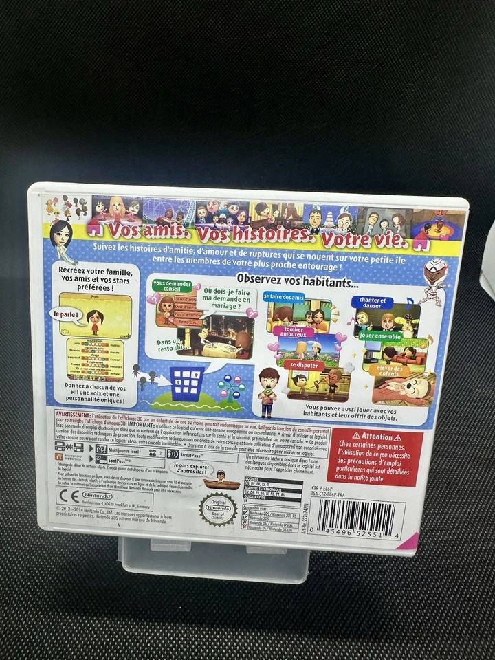 Tomodachi Life (Nintendo 3DS, 2014) FR CIB Code VIP, photo 2 sur 5