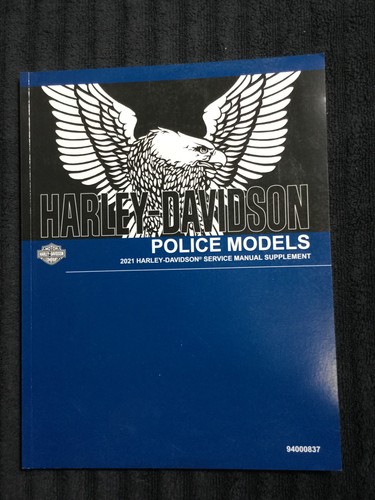 2021 Harley Police Models Service Manual 94000837