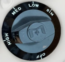 Wolf Range Replacement Knobs Black KIP 5874 New