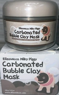 NEW ~ Elizavecca Milky Piggy Carbonated Bubble Clay Mask 100g ~ 3.53oz