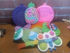 Lot Of Pop It Figit Toys-Sensory Stress Relief Bubble Sets