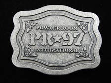 RF15165 REALLY NICE  POWDER ROOM INTERNATIONAL PR-97  BELT BUCKLE