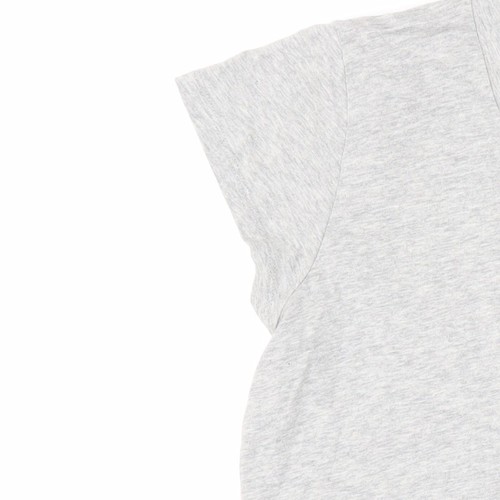 French Connection Women's Grey Graphic T-Shirt - Size S - Picture 5 of 12