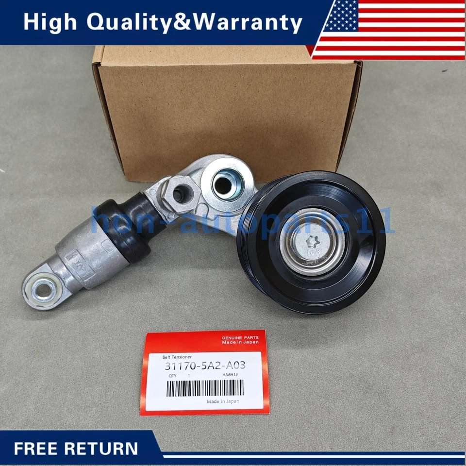 1×！ Drive Belt Auto Tensioner For 2013-21 Honda Accord Civic CR-V Acura TLX Foto 2 de 4