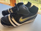 Nike Diamond Keystone Softball/Baseball Cleats 333780-012 VW Sz 8 Black — photo 4
