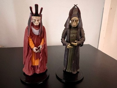 Star Wars Episode 1 Rune Haako Nute Gunray loose Action Figures, 3.75 Free Stand