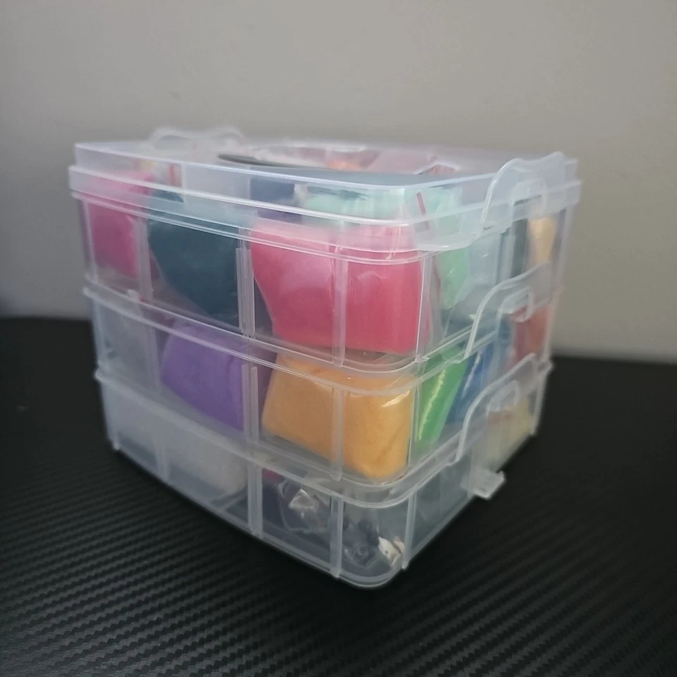 Needle Felting Kit, 24 Colors Wool Roving (5g/Color), Complete Needle Felting  - Image 4 of 4