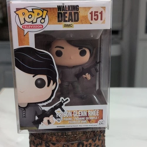Funko Pop! Vinyl The Walking Dead Prison Glenn Rhee #151 AMC Edition Five Figure