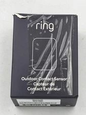 Ring Outdoor Contact Sensor Z-Wave S2 Dark Gray Smart Alarm System Security