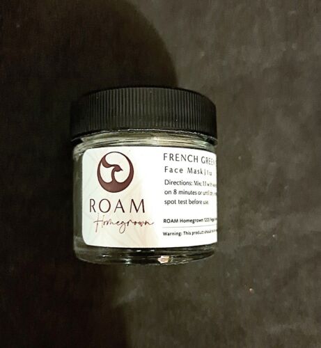 BNIB Roam Home Grown Dry Powdered French Green Clay Mask