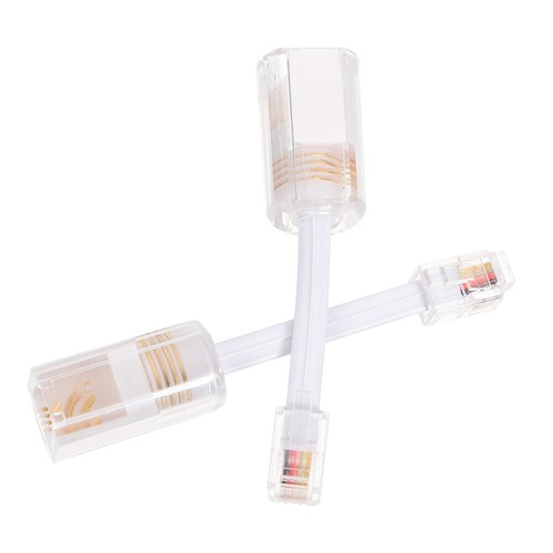 2 Pcs Telephone Line Anti-winding Device Cable Detangler Swivel Cord - Zdjęcie 11 z 12
