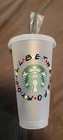 NEW Starbucks Reusable Cold Cup Tumbler with Name 24oz- Friends Theme - Jennifer — photo 1