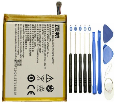 Original ZTE Grand S Flex Akku LI3820T43P3h715345 MF910 MF920 Accu + Werkzeugset - Bild 1 von 3