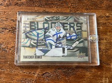 Thatcher Demko IP Signed Upper Deck Allure Card JSA Coa Autographed Canucks