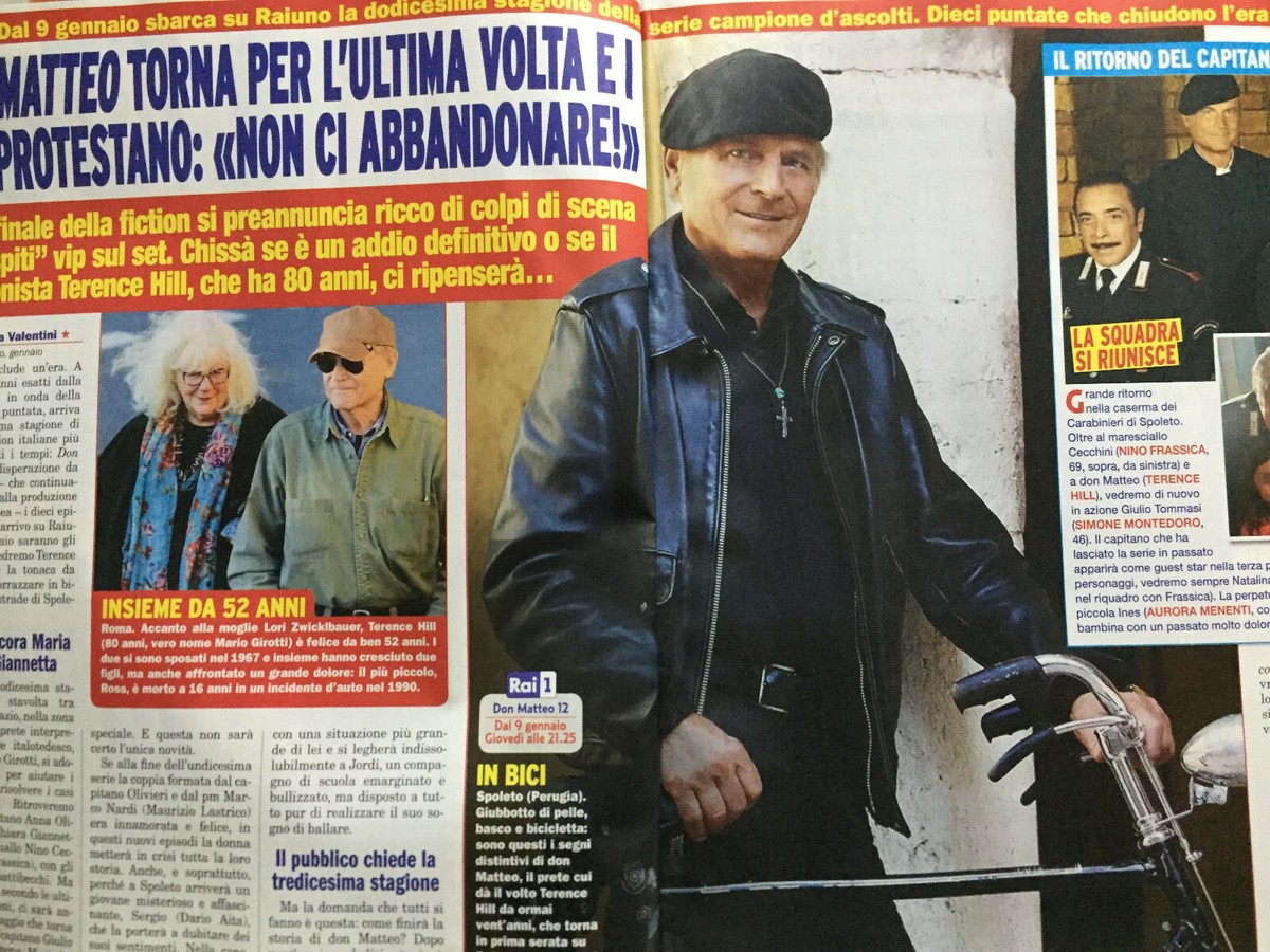 Nuovo Tv 2020 Giovanna Civitillo,Terence Hill-Don