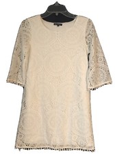 Girl  s white lace dress Very Good Used Condition