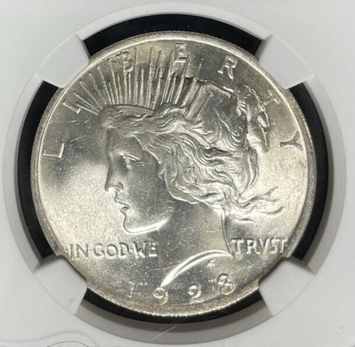 1923 PEACE SILVER DOLLAR ~ NGC MS 64 ~BEAUTIFUL COIN~  REF#44-028