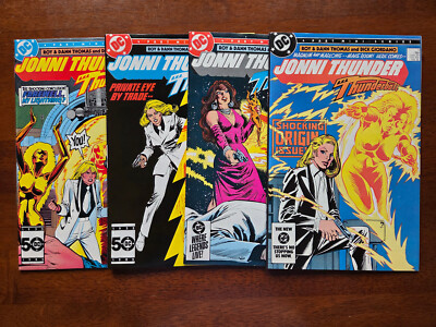 Jonni Thunder AKA Thunderbolt  #1, 2, 3, 4 Set (1985 DC)
