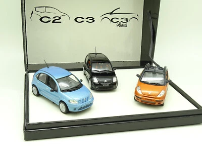 Norev 1/43 - Set Citroen C2 - C3 - C3 Pluriel - Bild 1 von 2