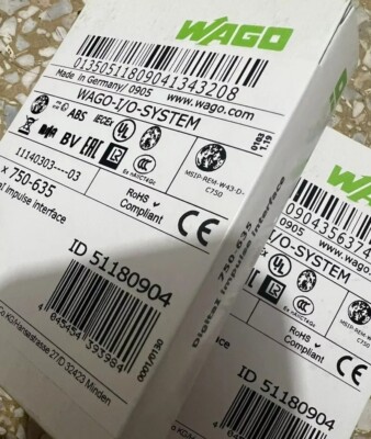750-635 New In Box WAGO 750-635 Digital Impulse Interface Module 750635
