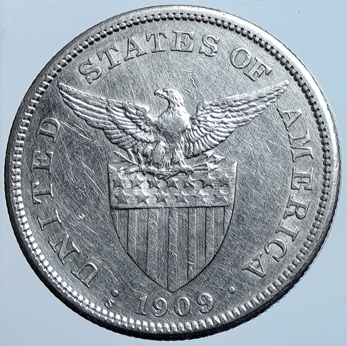 1909 S PHILIPPINES Under US Administration w Eagle OLD