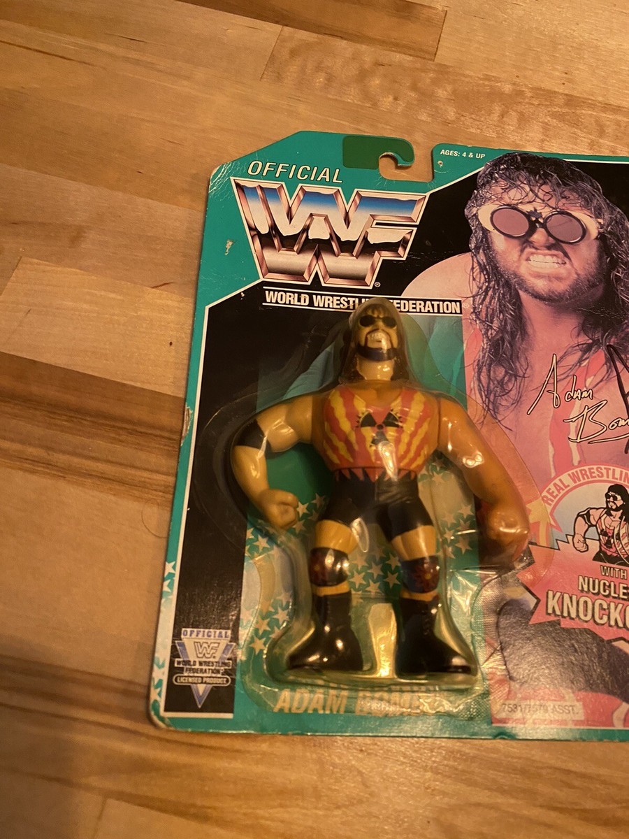 1994 WWF Hasbro Adam Bomb Signed Green Card Series 11 WWE 1994 WWF Hasbro Adam Bomb Signed Green Card Series 11 WWE