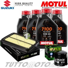 Tagliando SUZUKI GSX 650 F 2008-2016 / Olio Kit Motul 7100 + Filtri HIFLO