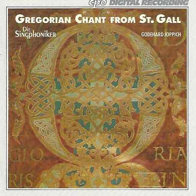 Die Singphoniker   Gregorian Chant from St. Gall CD Neu