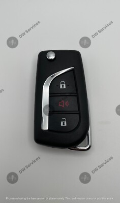 RAV4 Key OEM Remanufactured Flip Key Fob For 2018-2024 Toyota RAV4 - Keyless Entry, 3-Button (GQ4-73T) Toyota Key Fob Replacement - Foto 10