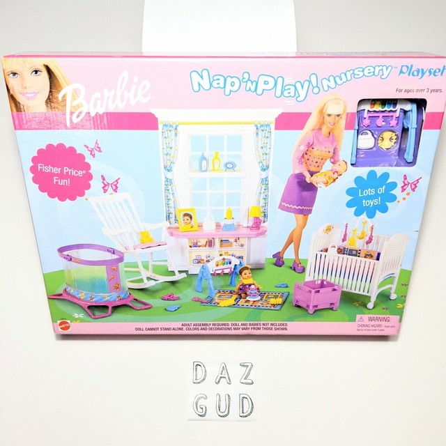 barbie nap and play nursery