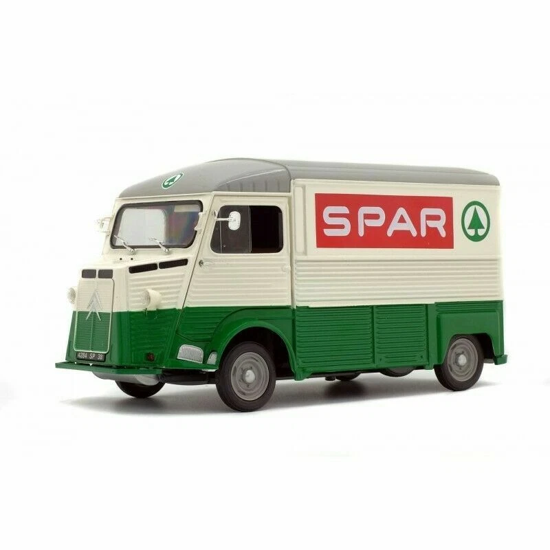 CITROEN TYPE HY SPAR 1969 TOLE SOLIDO S1850015 1:18 VERT BLANC METAL MAGASIN - Photo 1/4