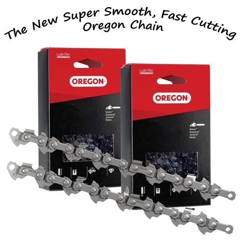 2 x Oregon 91P033X Saw Chain - for 