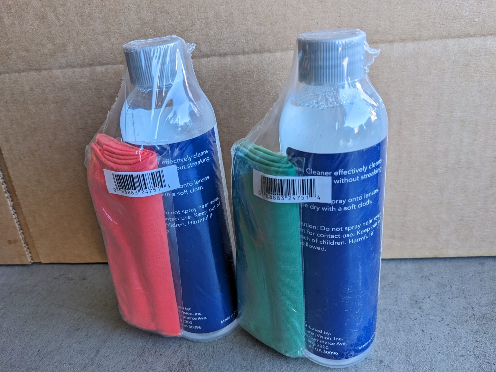 🔥2 New Value Packs🔥 Streak Free Lens Cleaner, Refill + Spray Bottle