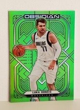 2020-21 Panini Obsidian Luka Doncic SSP GREEN FLOOD REFRACTOR ASIA EXCLUSIVE 🌠