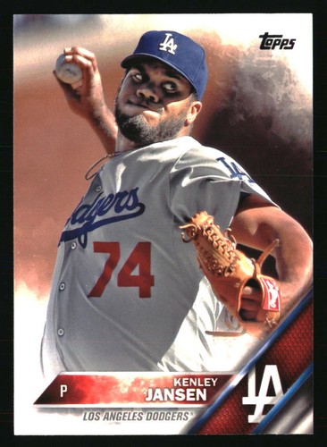 Kenley Jansen 2016 Topps #458 BASEBALL Card