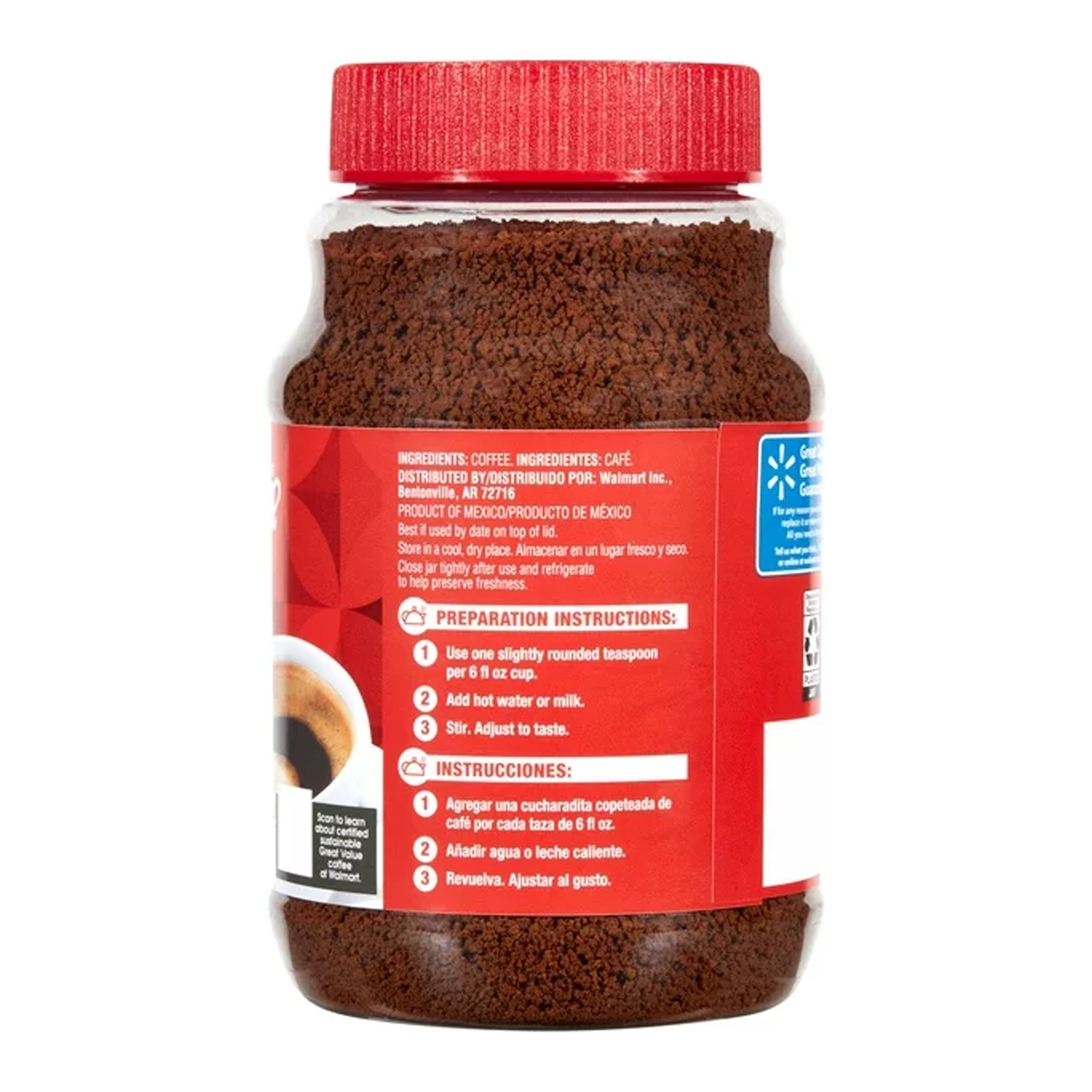 (3 pack) Great Value Classic Medium Roast Instant Coffee, 12 Oz eBay