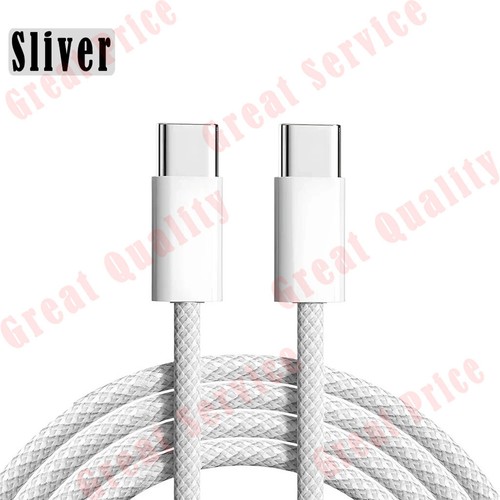 1M/2M 60W Type-C to USB-C Cable PD Fast Charger For iPhone 15 Pro Max Samsung PM - Picture 18 of 20