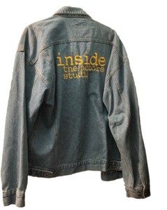 Vintage Rare Inside The Actors Studio Blue Jean Jacket From The 1990’s Size XL