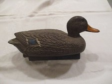 Vintage Flambeau Duck Decoy Plastic Made in USA Measurements 16" x 8"