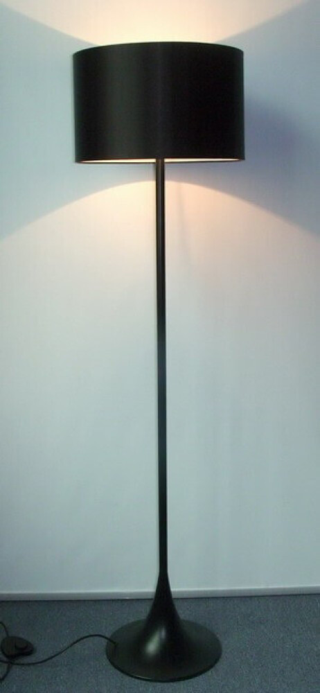 Piantana DecHome Tango Lyra HF806967 Metallo 52cm - Robusta e Nera