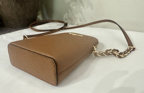 Michael Kors Jet Set Small Crossbody Bag In Brown NWT Phone Crossbody - Picture 8 of 10